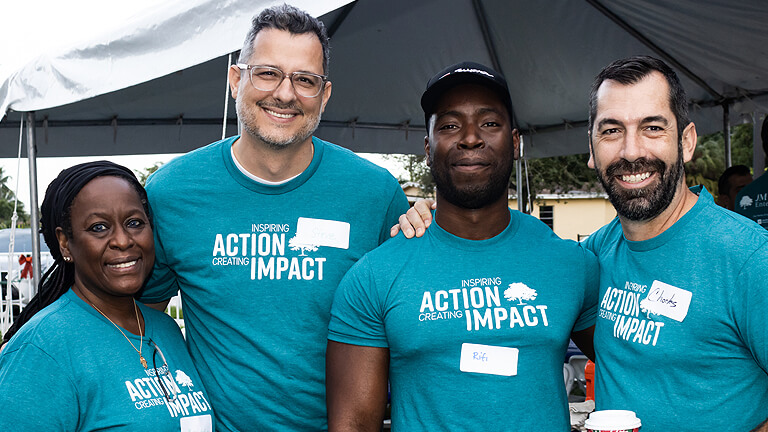 Four Associate Volunteers Four Associate Volunteers